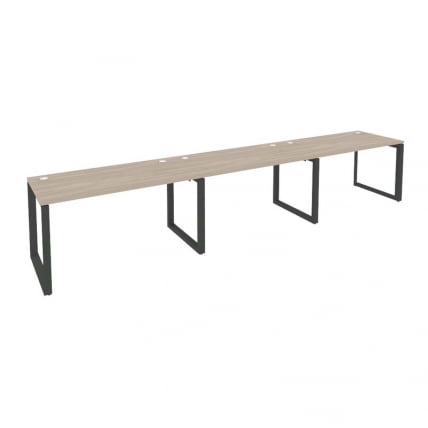 Рабочая станция на О-образном м/к ОНИКС О.МО-РС-3.3.7 Дуб Аттик/Антрацит / ONIX O.MO-RS-3.3.7_0