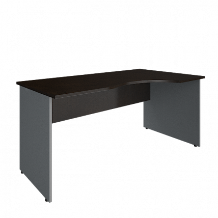 Стол криволинейный правый Рива А.СА-1 Пр Венге/Металлик / Riva_0