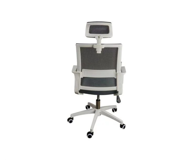 Кресло офисное Бит белый пластик Черный_3