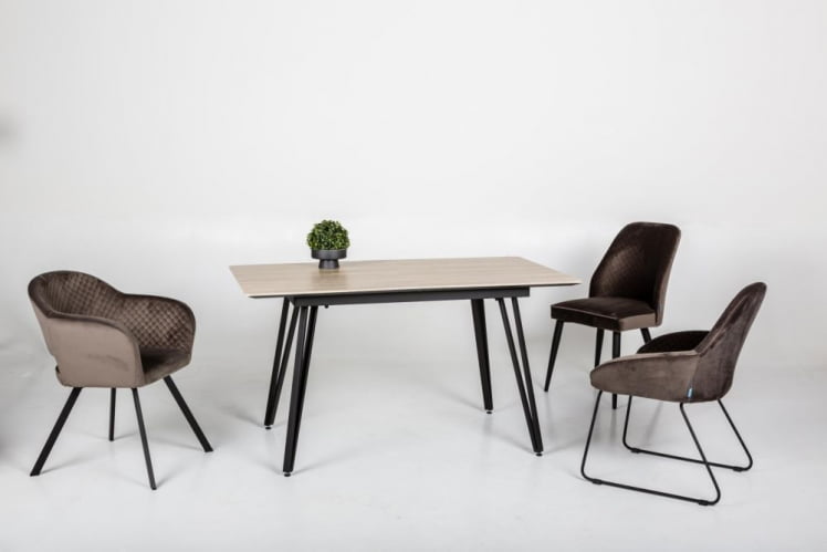 Стол раскладной Диего 140-180 вхите Дуб Корбридж / white_4