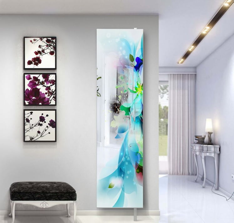 Поворотный зеркальный шкаф Драйв Шелф Арт (правый) Беленый дуб_15