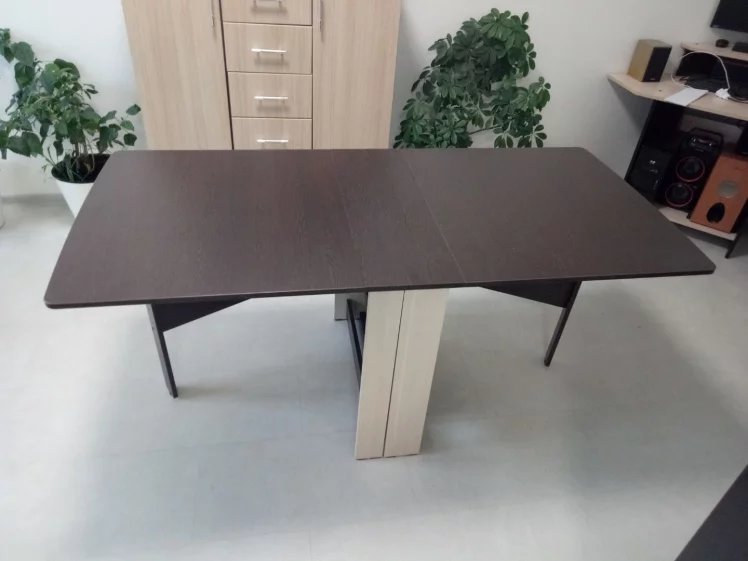 Стол-тумба Колибри-12.2 дуб венге,дуб кобург_6