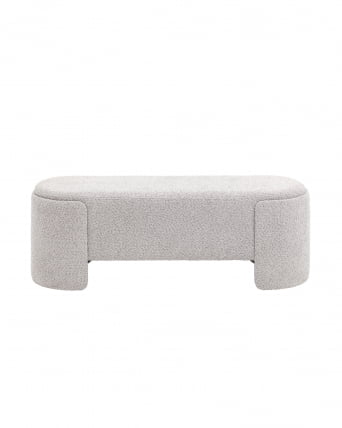 Банкетка Такс букле Светло-серый / Taks_1