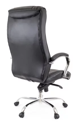 Кресло руководителя Кинг М кожа Черный / King M_2