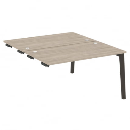 Стол-приставка двойной к опорным элементам ОНИКС ВООД ОВ.Д.СПР-3.8 Дуб Аттик/Темный / ONIX WOOD OW.D.SPR-3.8_0