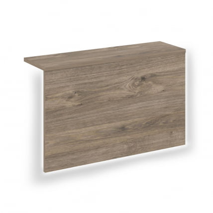 Накладка с подсветкой прямая высокая на 2 модуля О.Р-Ф.МП.В-78 ОНИКС О.Р-НП.В-78.2.С Тиквуд Темный / О.R-F.MP.V-78 ONIX О.R-NP.V-78.2.S_0