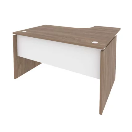 Стол эргономичный левый ОНИКС О.СА-3Л Дуб Аризона/Белый / ONIX O.SA-3L_0