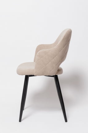 Стул К14 блаcк Бежевый (РС-05/ч) / black_2