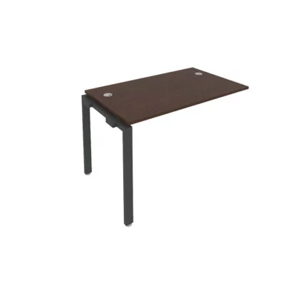 Проходной наборный элемент рабочей станции Метал Сйстем Б.ПРС-СП-1.2 Венге/Антрацит / Metal System_0