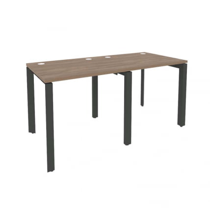 Рабочая станция на П-образном м/к ОНИКС О.МП-РС-2.0.7 Дуб Аризона/Антрацит / ONIX O.MP-RS-2.0.7_0