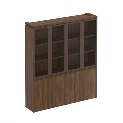 Шкаф для документов МАРК МК 360 Орех тоскана / MARK_0