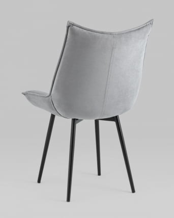 Стул Осло велюр Серый_4