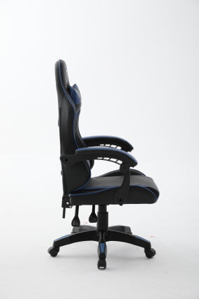 Кресло спортивное ТопЧаирс Шадов черно-синий / TopChairs Shadow_2