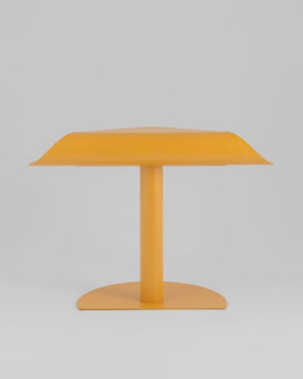 Журнальный столик Корнеа металл желтый / Cornea_7