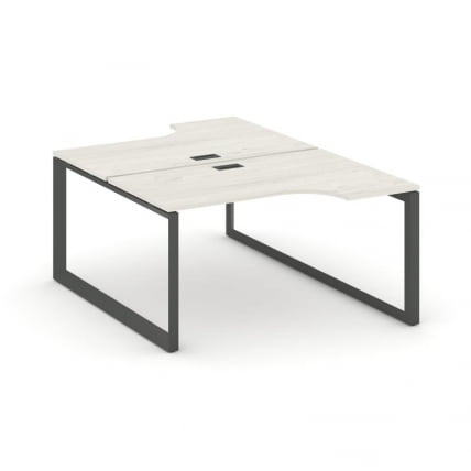 Рабочая станция эргономичная Стайл Проджект SN-59O.DRPA-021 Дуб Наварра/Металл Антрацит/Черный Заглу_0