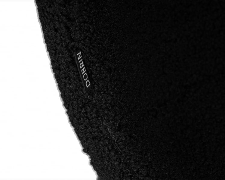 Стул обеденный ДОБРИН МИЛО (черные ножки, черный букле (УФ992-12)) / DOBRIN MILO (UF992-12))_6