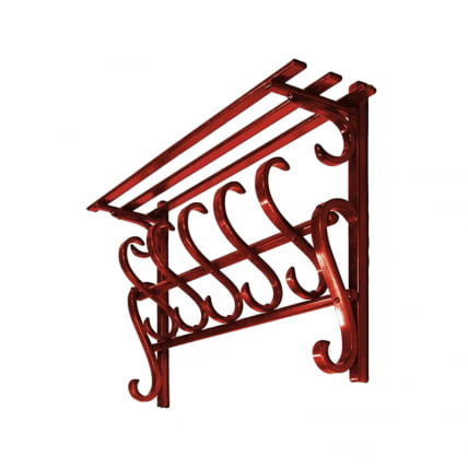 Вешалка настенная В 7Н Махагон_0