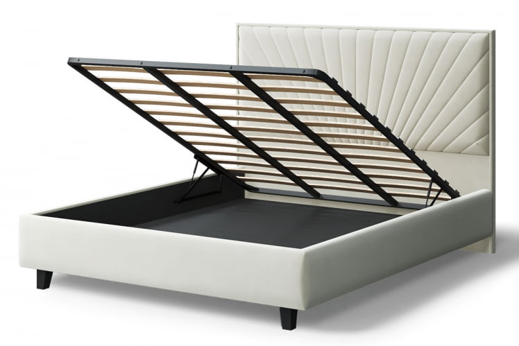 Кровать Леона, 2000кс1600мм, серо-белый / 2000x1600мм,_3