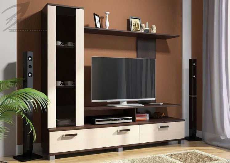 Гостиная Соло 6 Венге Дуб молочный_4