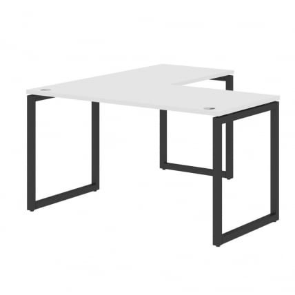 Стол угловой правый КСТЕН-К КСКCТ 1415 Р Белый Антрацит / XTEN-Q XQCT R_0