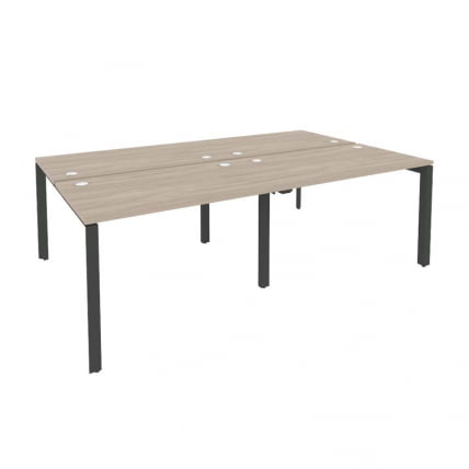 Рабочая станция на П-образном м/к ОНИКС О.МП-Д.РС-4.2.7 Дуб Аттик/Антрацит / ONIX O.MP-D.RS-4.2.7_0