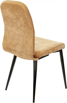 Стулья для кухни Бюрократ КФ-3 горчичный Велвет 73 2 шт. / KF-3 Velvet_4