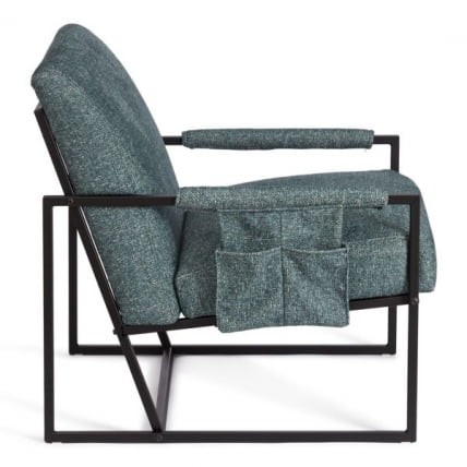 Кресло Чарли ЛУКС/Чарли Люкс велюр/букле, ВТ изумруд, 70х80х82 см / Charli LUX/Чарли VT_1