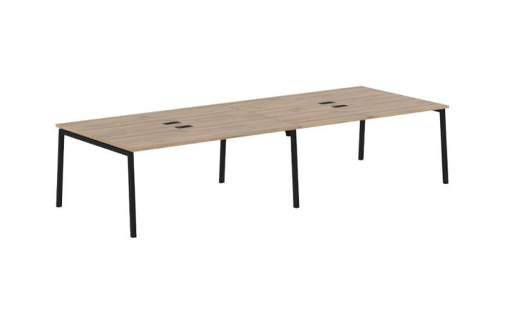 Бенч-система ЕДИС ЕЛВСТ 3513 Дуб Денвер светлый Черный / EDIS ELWST_0