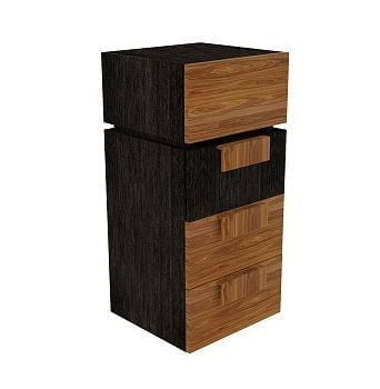 Тумба 1 Хйпер Венге/Палисандр (прихожая) / Hyper_0