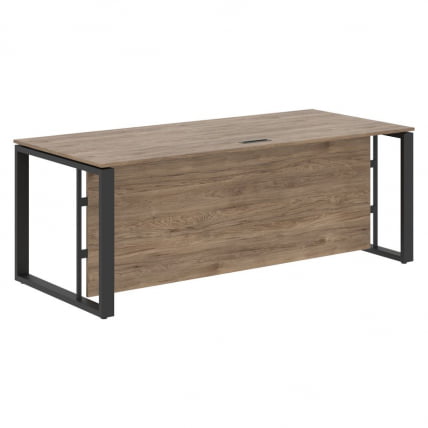 Стол руководителя ЕНИО ЕСТ 209Х Кария Пальмира/Антрацит / ENIO EST 209H_0