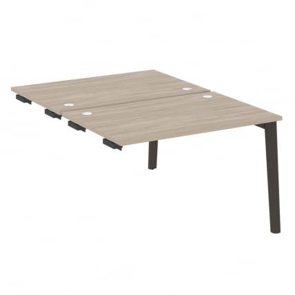 Стол-приставка двойной к опорным элементам ОНИКС ВООД ОВ.Д.СПР-2.8 Дуб Аттик/Темный / ONIX WOOD OW.D.SPR-2.8_0