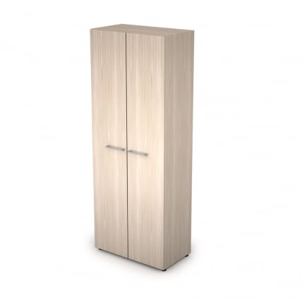 Шкаф стеллаж высокий закрытый ТАИМ-МАКС 4Ш.005.1 Шамони светлый / TAIM-MAX_0