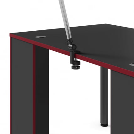Игровой компьютерный стол СКИЛЛЛ ССТГ 1385.1 антрацит/красный / SKILLL SSTG_5