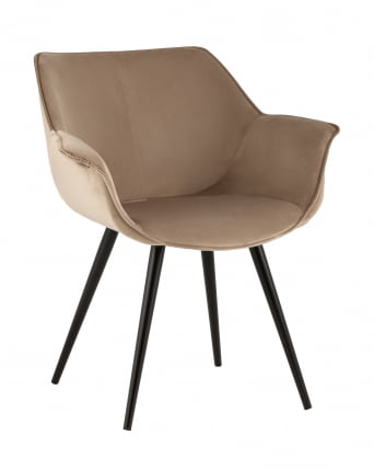 Стул Мэйсон Нев велюр Капучино / New_0