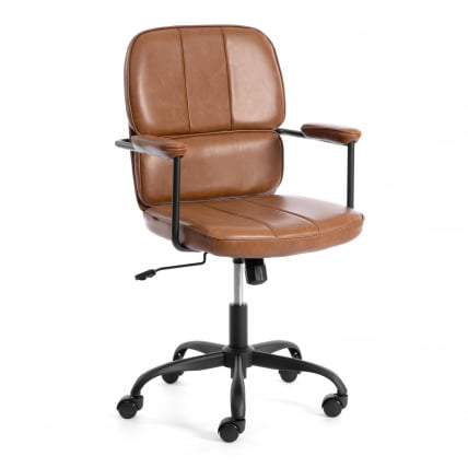 Кресло АЛПХА иск. кожа, Бровн (коричневый) / ALPHA Brown_0