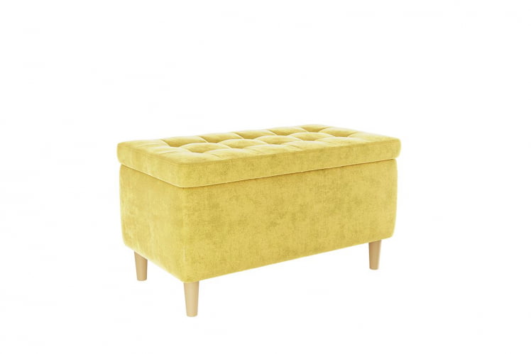 Пуф Чарли 2 ПМ-004.2 янтарь (велюр) / PM-004.2_0