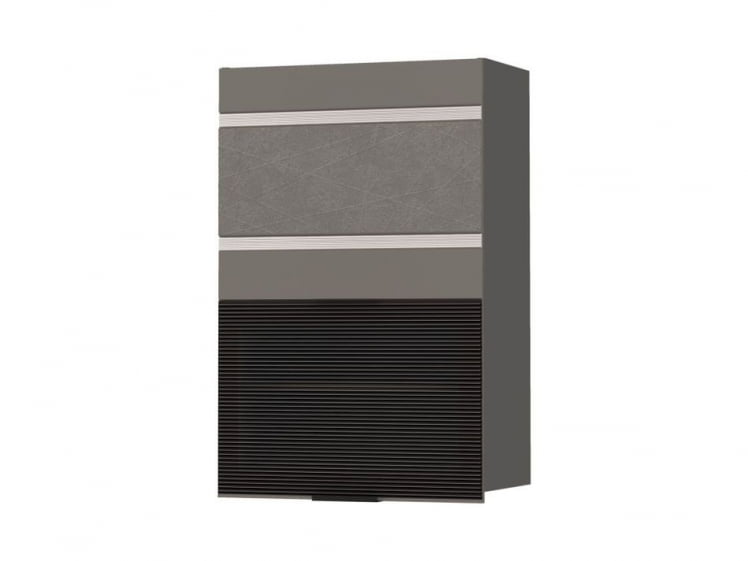 Шкаф-витрина Грейс 105.15 правый Оникс Кубанит_0