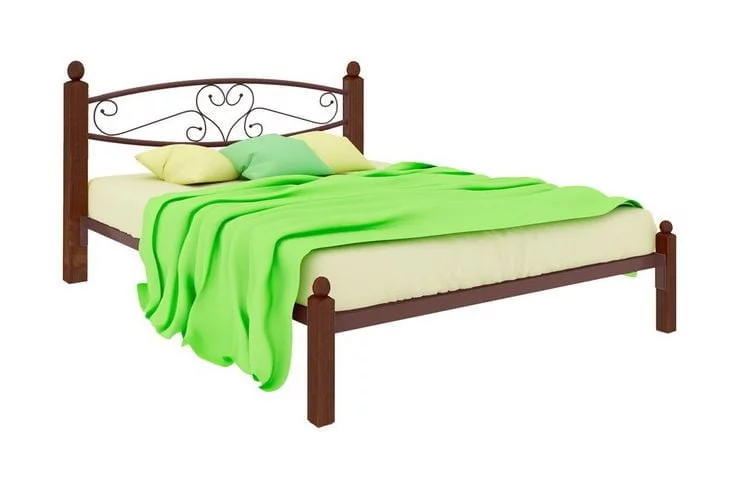 Кровать Каролина Лукс 1400х1900 Медная / Lux_0