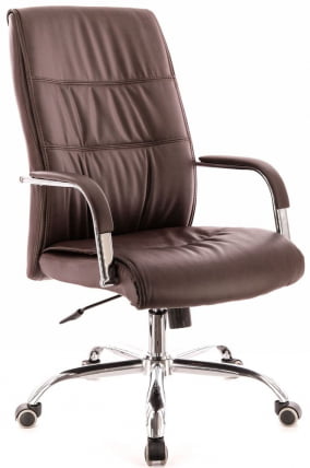 Кресло для руководителя Бонд ТМ экокожа Коричневый / Bond TM_0