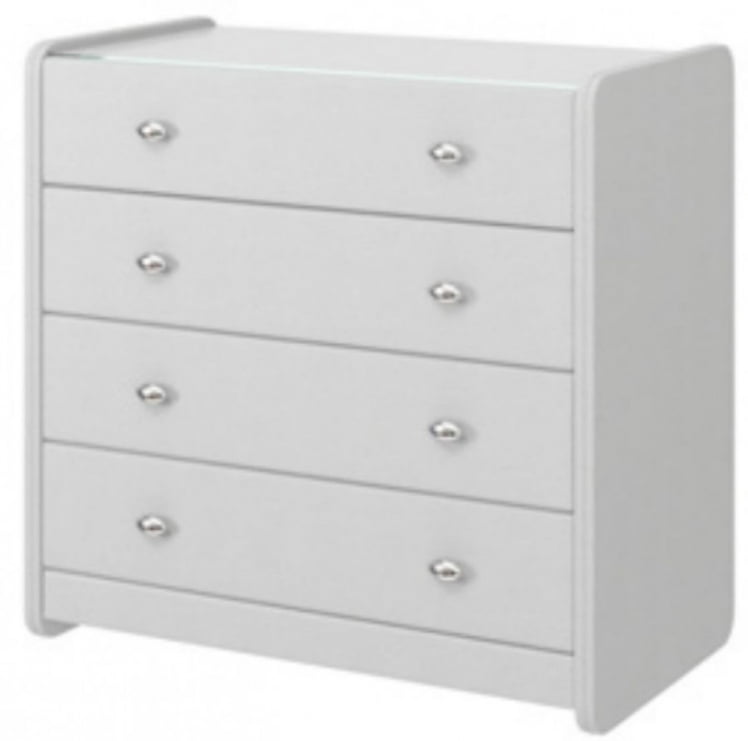 Комод с 4-мя ящиками №1 Белый_0