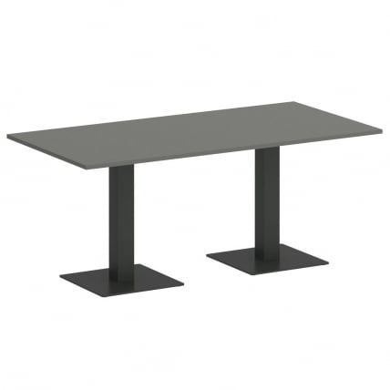 Стол прямоугольный ХОМЕ ОФФИCЕ ВР.СП-5-180.2 Металлик/Антрацит металл / HOME OFFICE VR.SP-5-180.2_0