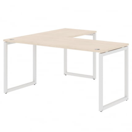 Стол угловой правый КСТЕН-К КСКCТ 1615 Р Бук Тиара Белый / XTEN-Q XQCT R_0