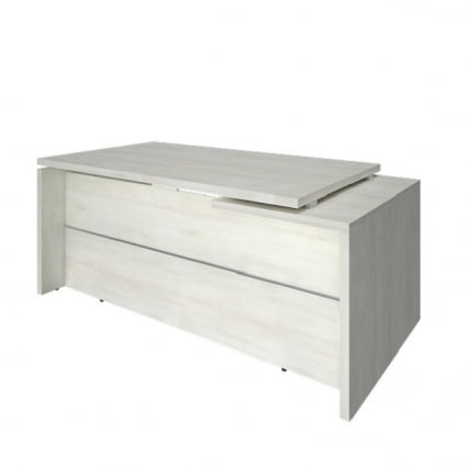 Стол руководителя ЙАЛТА ЛТ-Б 20 Л	Снежная Патина / YALTA LT-B L_0