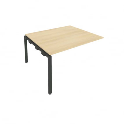 Проходной наборный элемент переговорного стола Метал Сйстем Б.ППРГ-3 Акация/Антрацит / Metal System_0