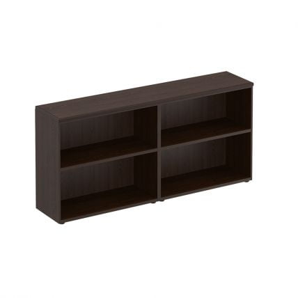 Стеллаж низкий 4-створчатый с топом (без дверей) МАРК МК 751 Дуб валенсия / MARK_0