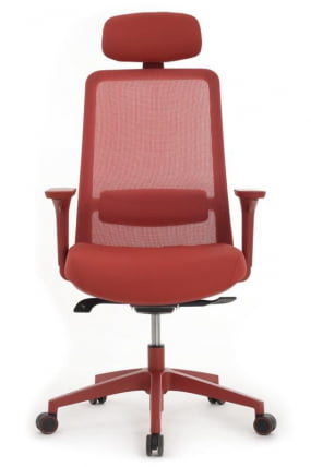 Кресло Ворк W-218C РЕД Красный / Work RED_4