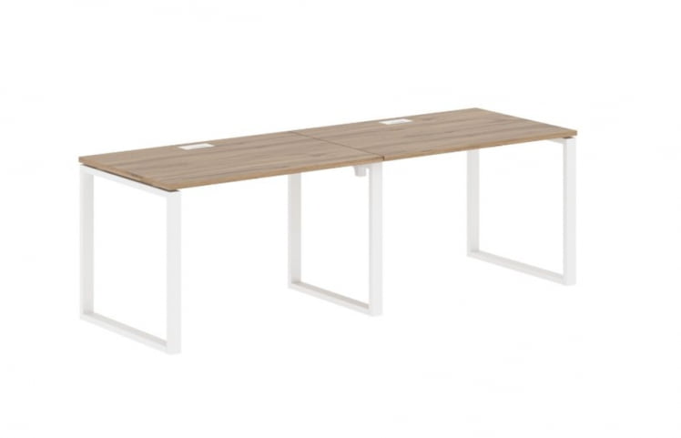 Бенч-система ЕДИС ЕКВСТ 2380 Дуб Денвер светлый Белый / EDIS EQWST_0