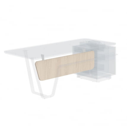 Фронтальная панель левая Лине СФ-577602 Дуб светлый Белый / Line_0