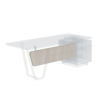 Фронтальная панель левая Лине СФ-577602 Дуб серый Белый / Line_0