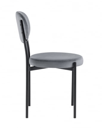 Стул Бриф НЕВ велюр Серый / NEW_3